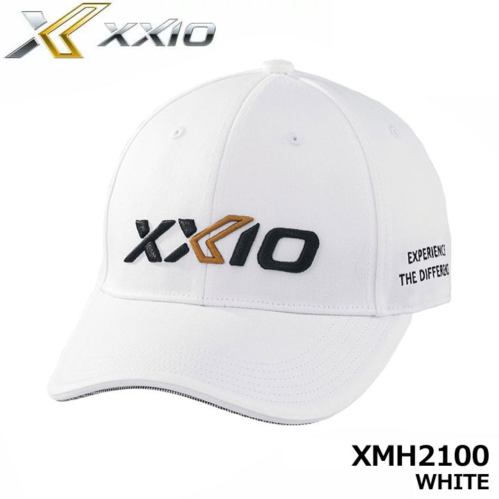 ダンロップ ゼクシオ XMH2100 キャップ ゴルフ帽子 ホワイト WHITE XXIO DUNLOP 10p