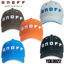 【2022モデル】オノフ YOK0922 キャップ ONOFF Cap