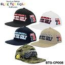 ブルーティーゴルフ BTG平つばキャップ【BTG-CP008】 BLUE TEE GOLF 10p