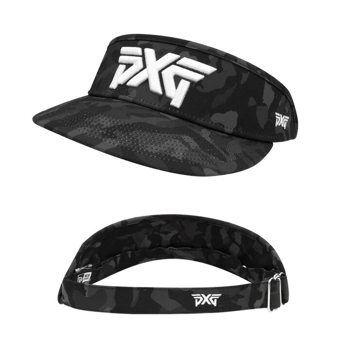 ピーエックスジー H-FC-TRVISOR フェアウェイカモ ツアーバイザー （ブラック）PXG FC TOUR VISOR