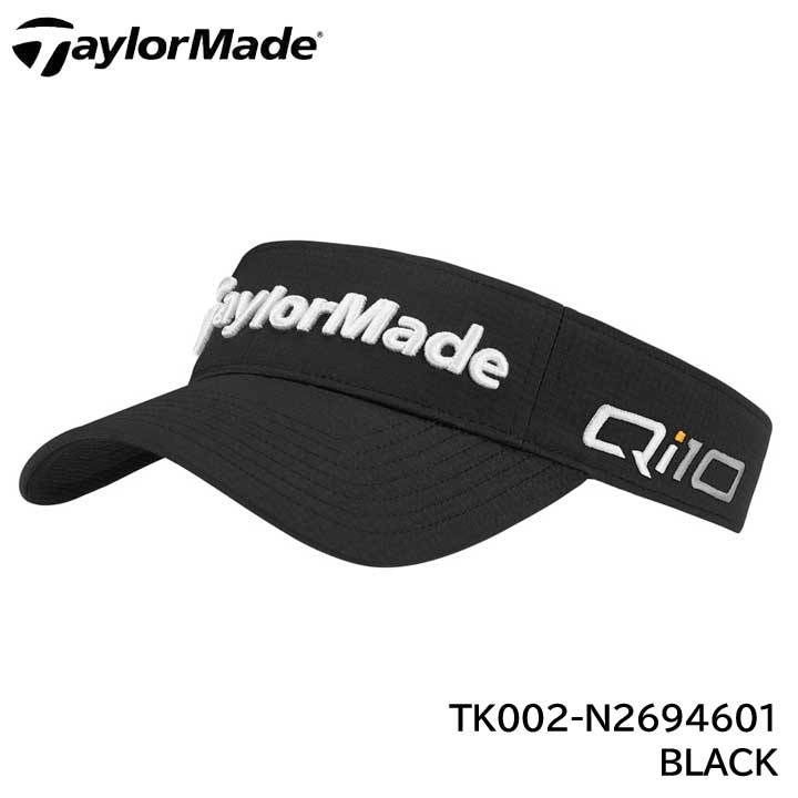【2024モデル】テーラーメイド TK002 ツアーレーダーバイザー ブラック N2694601 BLACK Taylormade 10p