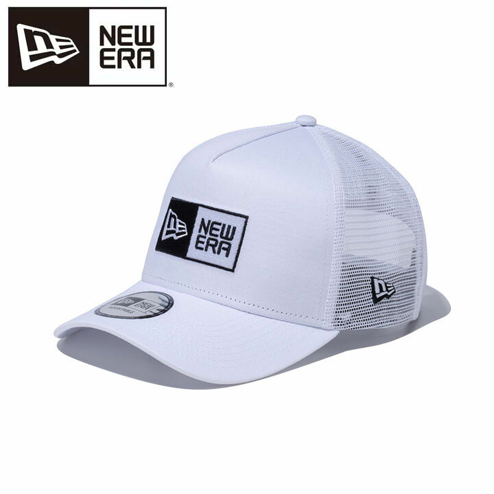 樂天商城 - ニューエラ キャップ 14524999 9FORTY A-Frame ボックスロゴ ホワイト NEW ERA CAP