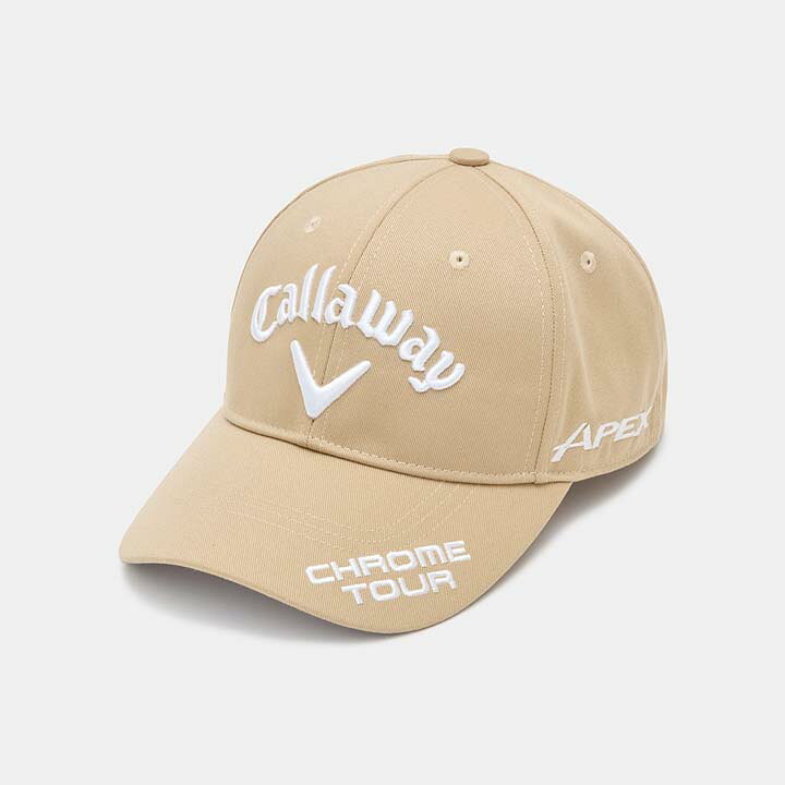【レディース】キャロウェイ C25990200 ツアー RTW キャップ 1040(BE) 帽子 ベージュ 吸水速乾スベリ CALLAWAY TOUR RTW CAP WM 25 JM WOMENS 20p