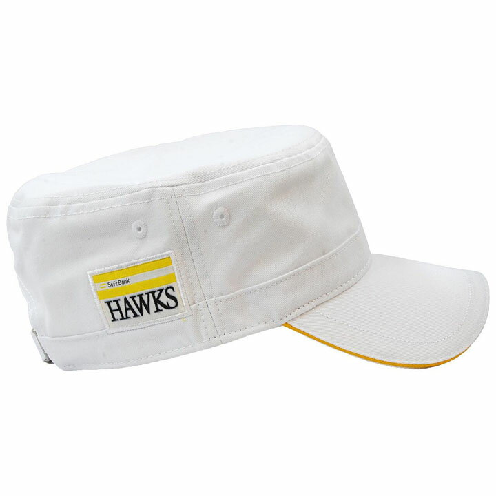 ソフトバンクホークス SBCP-4504 ワークキャップ ホワイト CAP GOLF ゴルフ SoftBa...