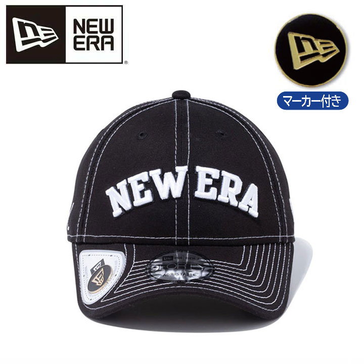 樂天商城 - ニューエラ ゴルフ キャップ 14524720 9FORTY On Par アーチロゴ ブラック × ブラック NEW ERA GOLF CAP