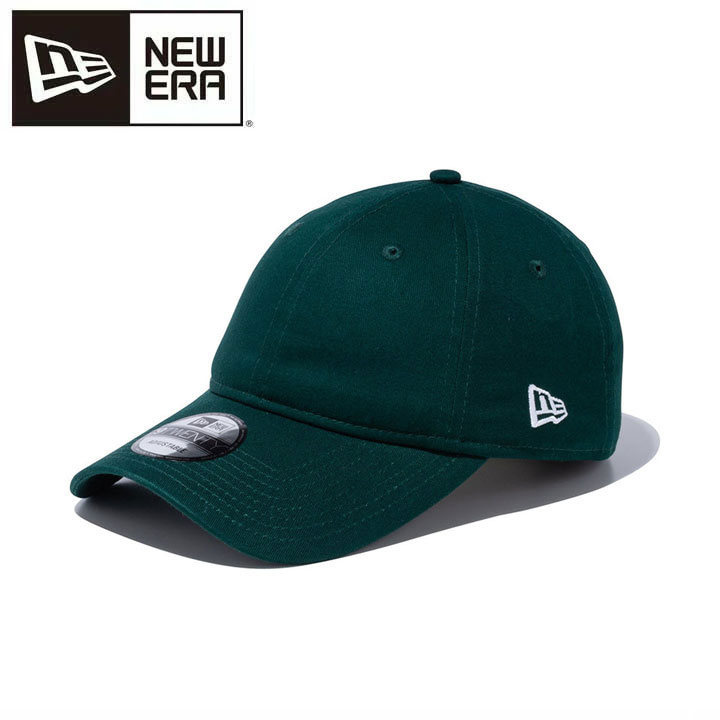 Rakuten - ニューエラ キャップ 14525149 9TWENTY ベーシック ウォッシュドコットン ダークグリーン NEW ERA CAP 無地