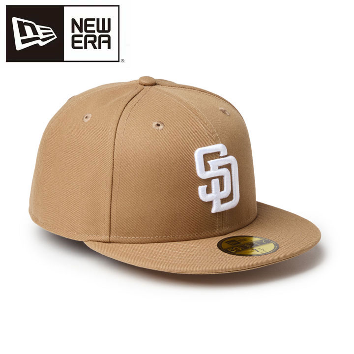 Rakuten - ニューエラ キャップ 14942682 59FIFTY サンディエゴ・パドレス カーキ/ホワイト NEW ERA CAP