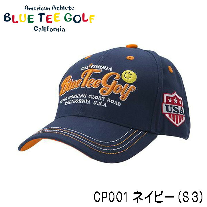 ブルーティーゴルフ コットンキャップ [スマイル] BTG-CP001 ネイビー(S3) BLUE TE...