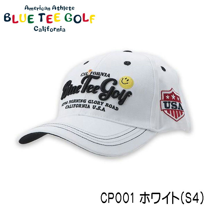 ブルーティーゴルフ コットンキャップ [スマイル] BTG-CP001 ホワイト(S4) BLUE TEE GOLF ゴルフやテニスなどの屋外スポーツで大活躍！ アジャスターでサイズ調節が可能です。 カラー ホワイト(S4) サイズ フリー(57〜59cm) 素材 綿100% 在庫につきまして ※在庫データは定期的に更新しておりますが、実店舗と在庫を共有している商品もございますので、日々在庫が変動しており、ご注文のタイミングによっては欠品・完売の場合がございます。 お取り寄せの商品につきましても、リアルタイムのメーカー在庫ではございませんので、予めご了承下さい。ご注文商品の在庫有無・納期につきましては、当店からのメールにてお知らせいたします。