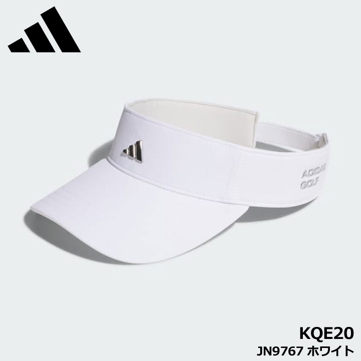乐天商城 - アディダス KQE20 メタルバイザー JN9767 ホワイト ユニセックス OSFX(57-60cm) adidas GOLF 20p