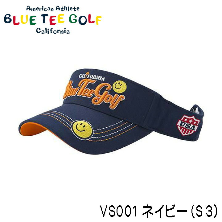 ブルーティーゴルフ コットンバイザー [スマイル] BTG-VS001 ネイビー(S3) BLUE TEE GOLF ゴルフやテニスなどの屋外スポーツで大活躍！ アジャスターでサイズ調節が可能です。 カラー ネイビー(S3) サイズ フリー(57〜59cm) 素材 綿100% 在庫につきまして ※在庫データは定期的に更新しておりますが、実店舗と在庫を共有している商品もございますので、日々在庫が変動しており、ご注文のタイミングによっては欠品・完売の場合がございます。 お取り寄せの商品につきましても、リアルタイムのメーカー在庫ではございませんので、予めご了承下さい。ご注文商品の在庫有無・納期につきましては、当店からのメールにてお知らせいたします。