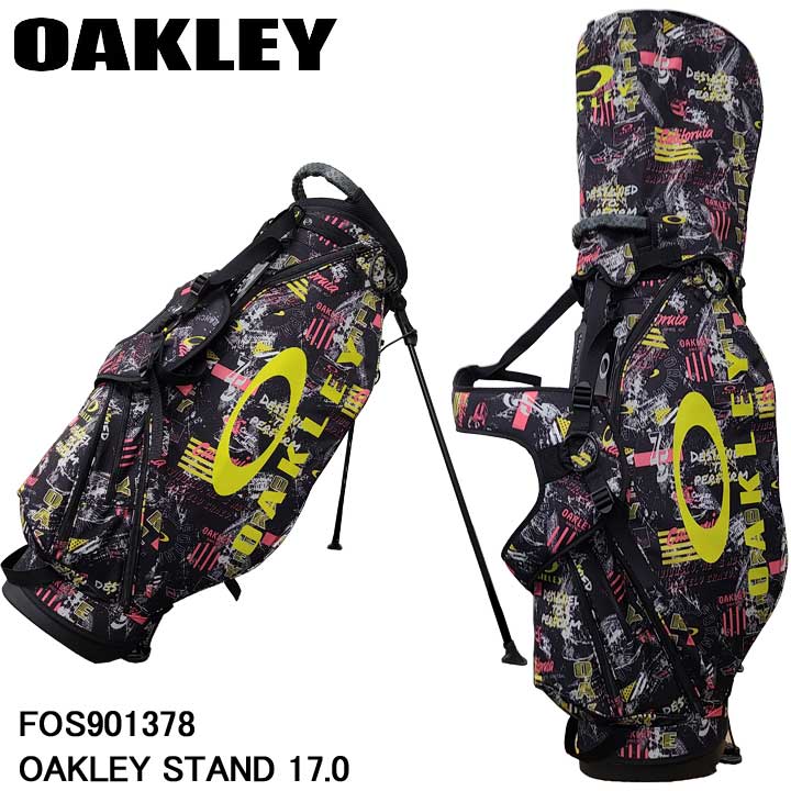 ꡼ FOS901378 094 ꡼  եХå 17.0 ǥХå 9.5 OAKLEY STAND 17.0 BLACK JOURNAL