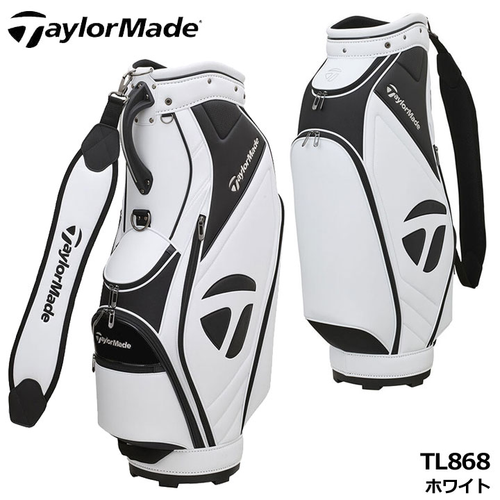 テイラーメイド　TaylorMade　キャディバッグ　ゴルフバック ホワイト 楽天市場】テーラーメイド キャディバッグ（カラーホワイト）（ゴルフ
