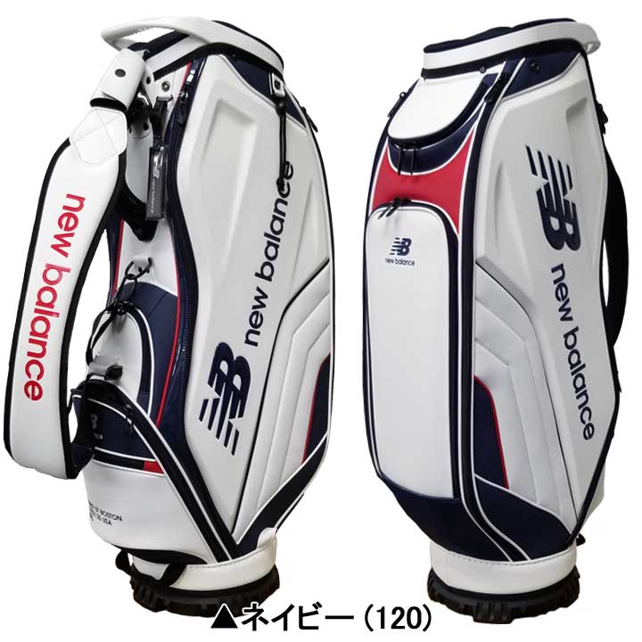 【2022モデル】ニューバランス ゴルフ 012-2980001 キャディバッグ 9.5型 46インチ対応 new balance golf