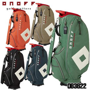 【2022モデル】オノフ OB3622 カート型 キャディバッグ　Caddie Bag 9型 2.7kg 47インチ対応 ONOFF