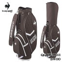 【レディース】ルコックスポルティフ ゴルフ QQCWJJ03 キャディバッグ ブラウン 8.5型 46インチ対応 le coq sportif GOLF BW00