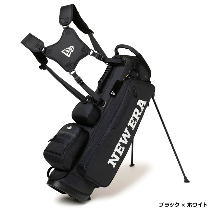 ニューエラ 13517853 キャディーバッグ スタンド式 ワードマークロゴ ベーシックポ...