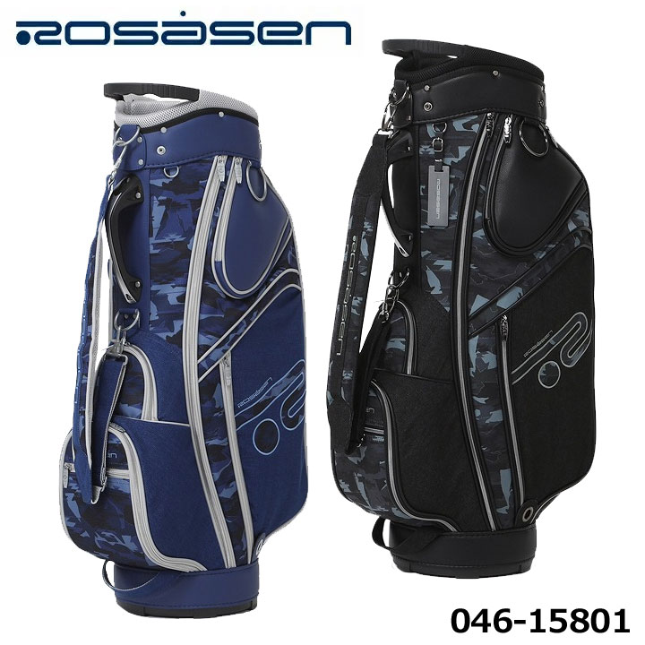 ロサーセン 046-15801 カート型 カモテガ キャディバッグ 9型 47インチ対応 3.5kg ゴルフ Rosasen 2021