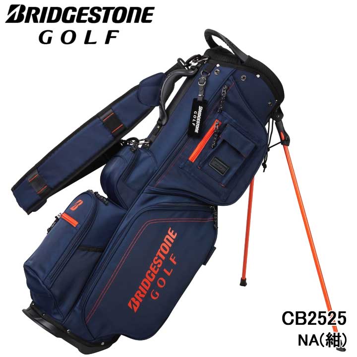 BRIDGESTONE GOLF キャディバッグ CB2526 ネイビー 楽天市場】ネイビー(ブランドブリヂストン)(キャディバッグ