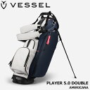 ベゼル プレイヤー5.0 スタンド キャディバッグ ダブルストラップ アメリカーナ 8.5型 約3.8Kg PLAYER 5.0 STAND AMERICANA DOUBLE VESSEL