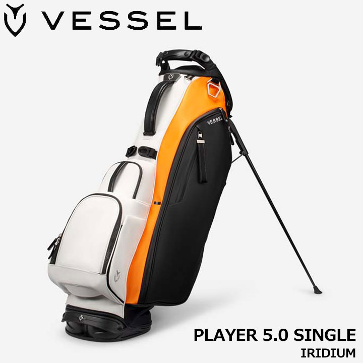 ベゼル プレイヤー5.0 スタンド キャディバッグ シングルストラップ イリジウム 8.5型 約3.8Kg PLAYER ..
