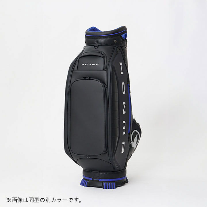 本間ゴルフ CB12601 プロカートバッグ キャディバッグ ホワイト/ターコイズブルー(...