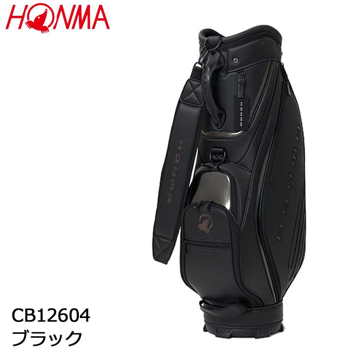 HOMMA Golf - 【2026モデル】本間ゴルフ CB12604 ブラック キャディバッグ　ホンマ BLACK HONMA GOLF