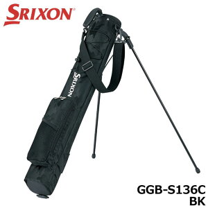 【2023モデル】ダンロップ スリクソン GGB-S136C セルフスタンドバッグ スタンド式クラブケース ゴルフ ブラック BLACK SRIXON DUNLOP 10p