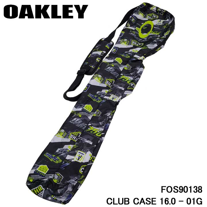 【2022モデル】オークリー FOS901138 クラブケース 16.0 ブラックゲオプリント (01G) OAKLEY GOLF CLUB CASE BLACK GEO PRINT 20p