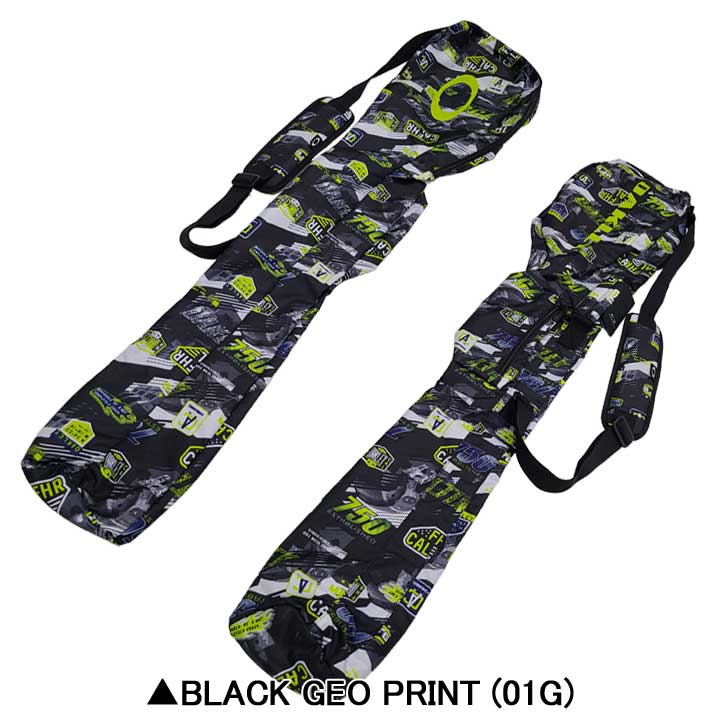 【2022モデル】オークリー FOS901138 クラブケース 16.0 ブラックゲオプリント (01G) OAKLEY GOLF CLUB CASE BLACK GEO PRINT 20p