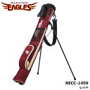 東北楽天イーグルス RECB-3441 ラウンドスタンドバッグ レッド クラブケース 5~6本用 ゴルフ RAKUTEN EAGLES LEZAX