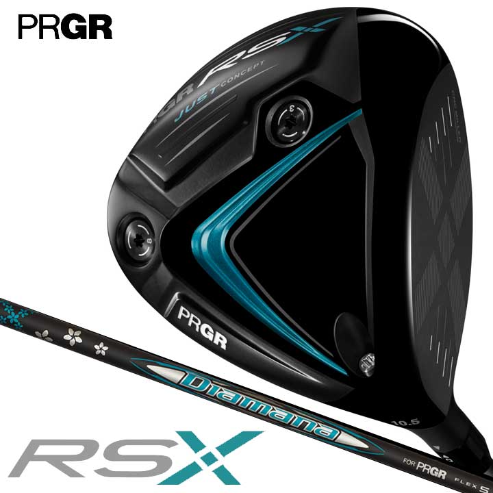 樂天商城 - プロギア RSXシリーズ RS ドライバー　シャフト：Diamana FOR PRGR カーボン PRGR 2024