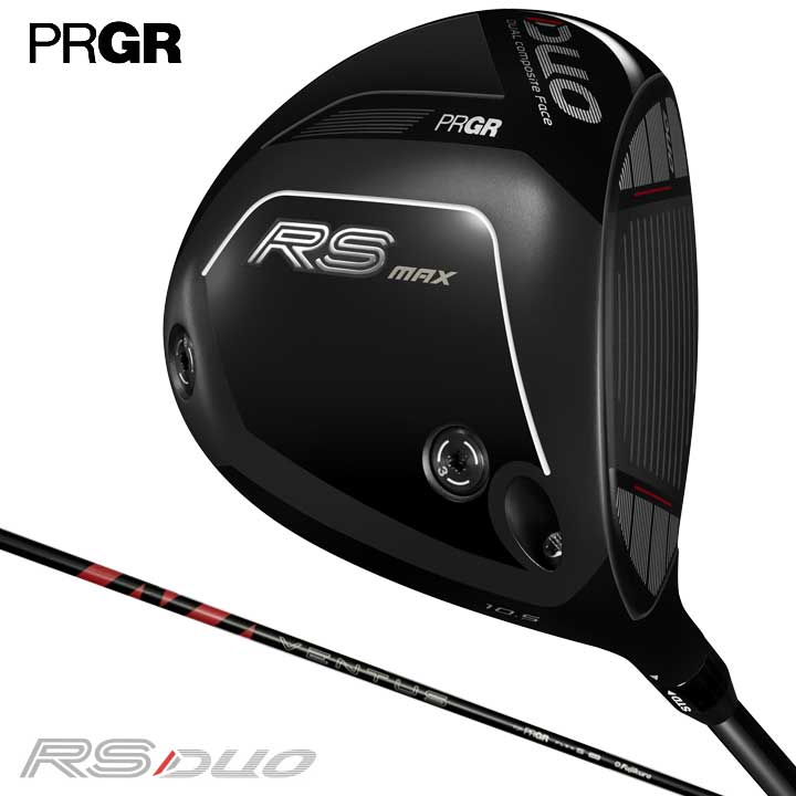 【2026モデル】プロギア RS DUO RS MAX ドライバー　シャフト：VENTUS FOR PRGR カーボン PRGR 20p