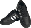 アディダス BREAKNET 2.0 SHOES KIDS コアブラック/フットウェアホワイト/フットウェアホワイト HP8961 2025su 25p