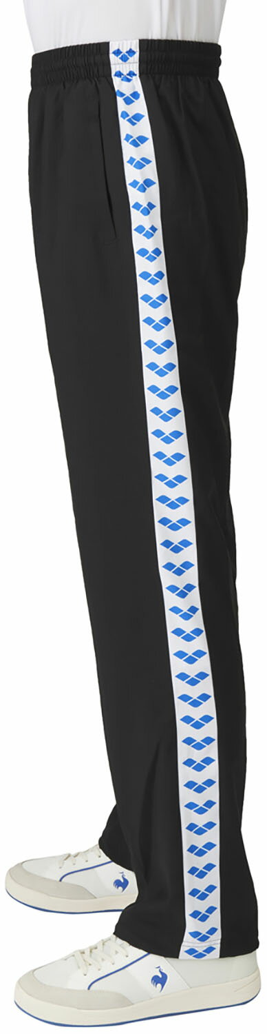 アリーナ ロングパンツ ブラック×ブルー ASS4LPU004 20p 3