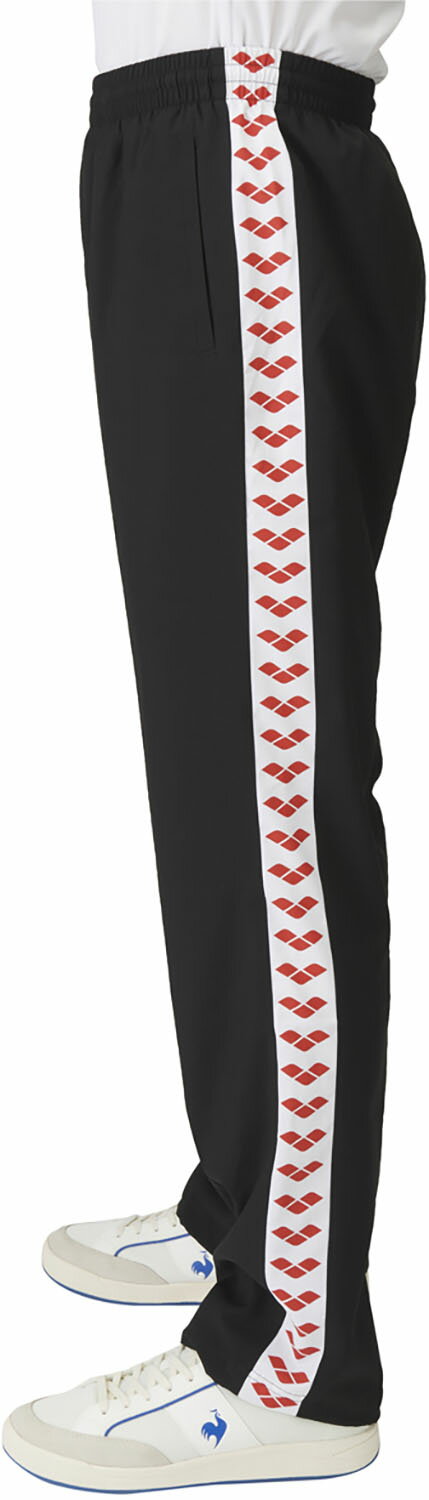 アリーナ ロングパンツ ブラック×レッド ASS4LPU004 20p 3