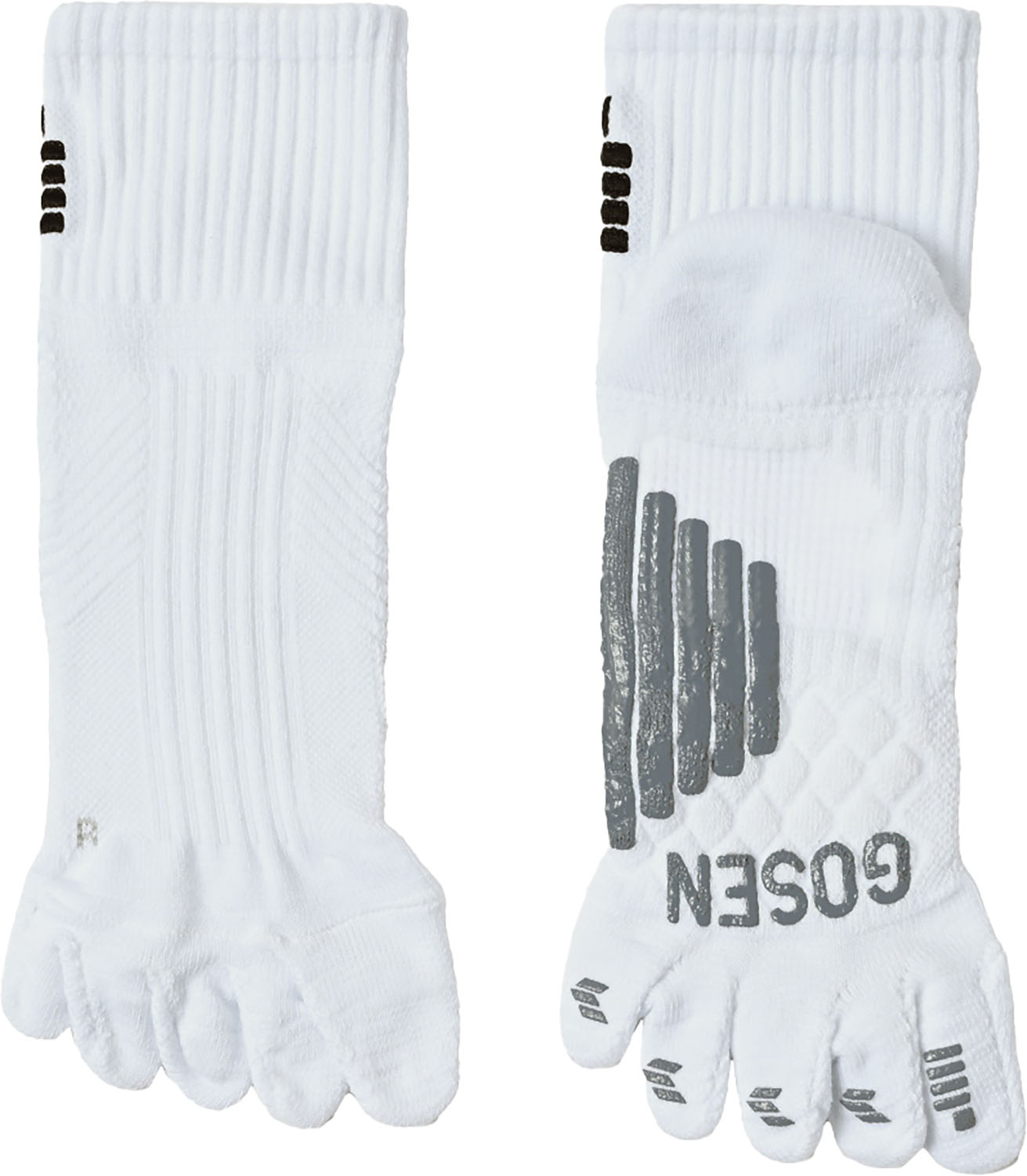 ゴーセン 高機能ソックス ホワイト F2505 2025fw 20p