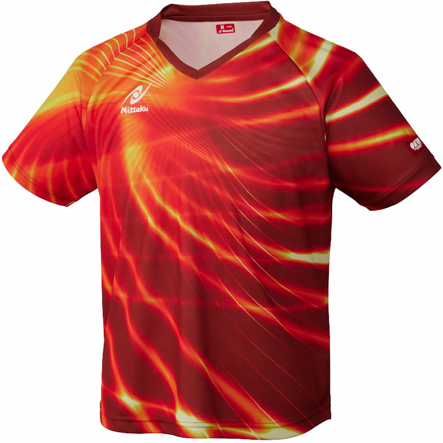 ニッタク エディ—シャツ レッド NW2215 2024fw 20p