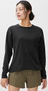スピード SF Eco L/S UV Top ブラック SFW72334 20p