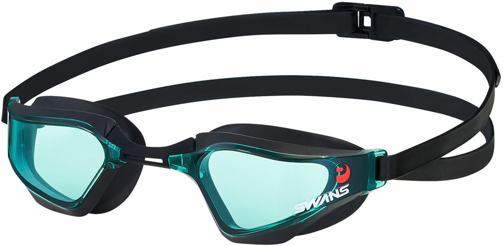 スワンズ レーシングクッション付き スイミングゴーグル SR-72NPAFAB グリーン SR72NPAFAB 20p