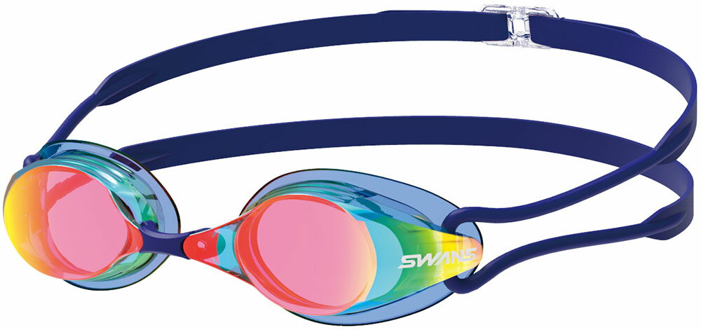 スワンズ スイムグラス ミラーレンズ ノンクッション 競泳用 レーシング SR-7M ゴーグル SR7M 20p