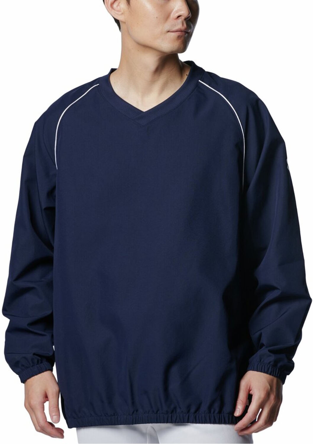 アンダーアーマー UA Vネック ジャケット Midnight Navy/White 1388138 30p