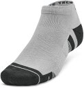 アンダーアーマー UA パフォーマンステック ローカット ソックス(3足セット) Mod Gray/White/Jet Gray 1379504 2025ss ...