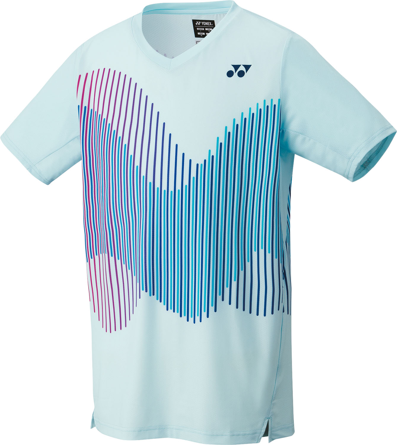 ヨネックス ユニゲームシャツ(フィットスタイル) クリスタルブルー 10562 20p