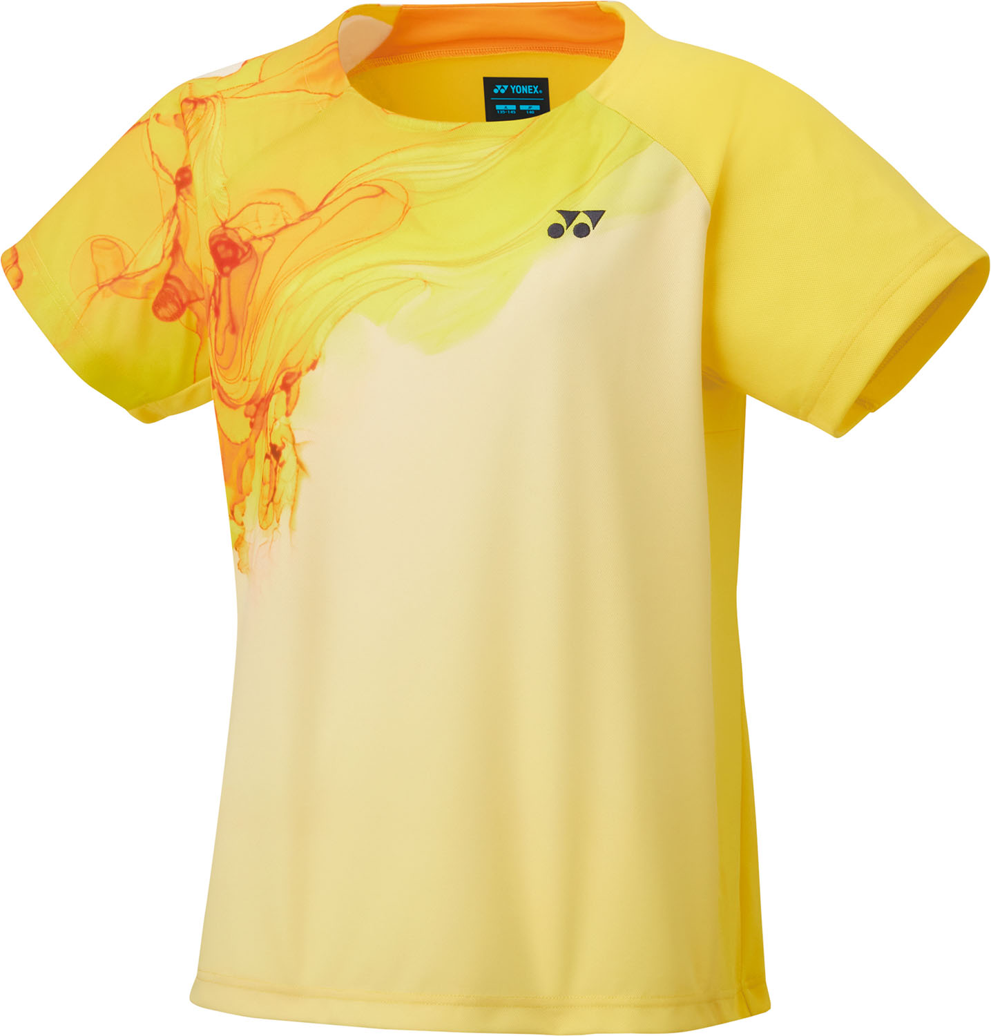 ヨネックス ジュニアゲームシャツ ライトイエロー 20817J 20p