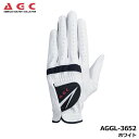 【メール便可能】アメリカンゴルファーズコレクション AGGL-3652 ゴルフグローブ (左手用) ホワイト GLOVE 手袋 ゴルフ AGC エージーシー LEZAX(4)