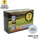ソフトバンクホークス SBBA-4752 ゴルフボール (6個入り) ホワイト GOLF BALL ゴルフ SoftBank HAWKS LEZAX