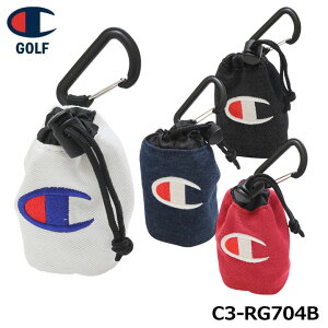 【ネコポス可能】チャンピオン ゴルフ C3-RG704B ボールポーチ ボールケース Champion GOLF