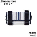 【2022モデル】ブリヂストンゴルフ ACG222 ホワイト カートポーチ BRIGESTONE GOLF WH 10P その1