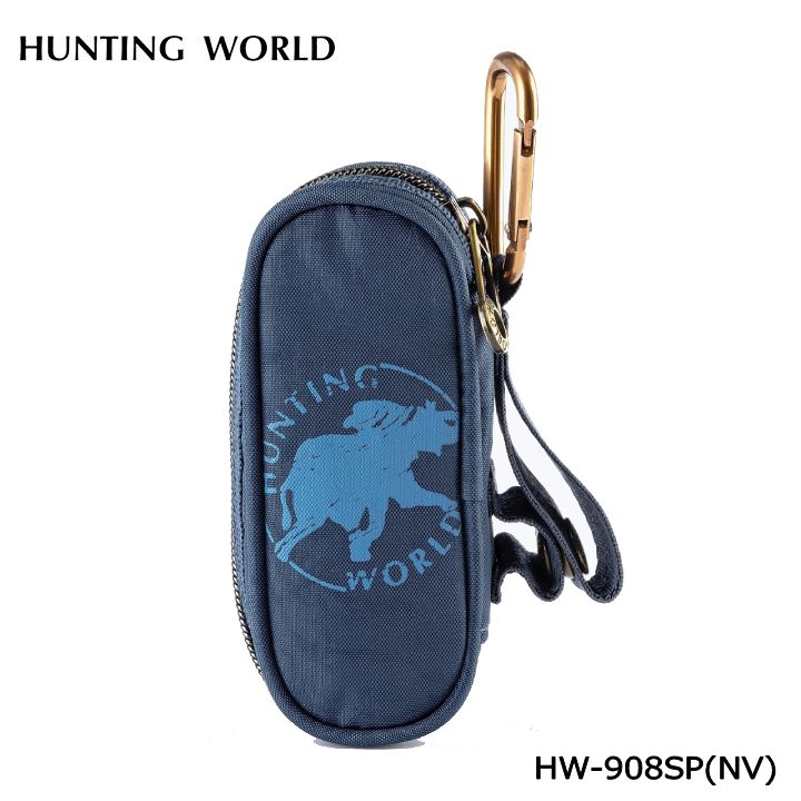 アクセサリーポーチ ハンティングワールド HW-908BP ボールポーチ （ネイビー）HUNTING WORLD